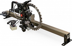 Электрические кольцерезы по бетону Diamaster Titan-400 V2 с направляющей шиной 1500 мм