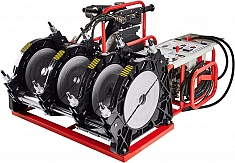 Гидравлический стыковой сварочный аппарат для пэ труб Gas Fusion Red-355