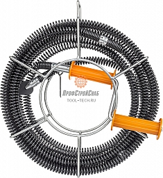 Комплектация наборов для прочистки канализационных труб Crocodile 16 мм × 20 м