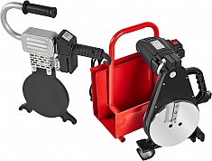 Нагреватель, торцеватель, бокс механических стыковых сварочных аппаратов для пнд труб Gas Fusion Red-250V4